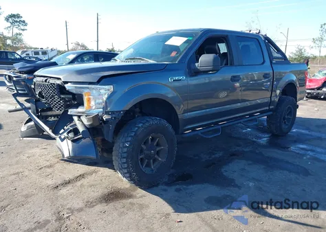 2018 Ford F-150 Xl from USA, damaged, VIN 1FTEW1C55JFC92681